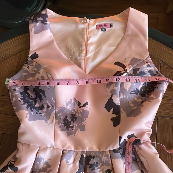 🌸Chi Chi London Floral Pink Party Dress-Size 6 US - Picture 12 of 14
